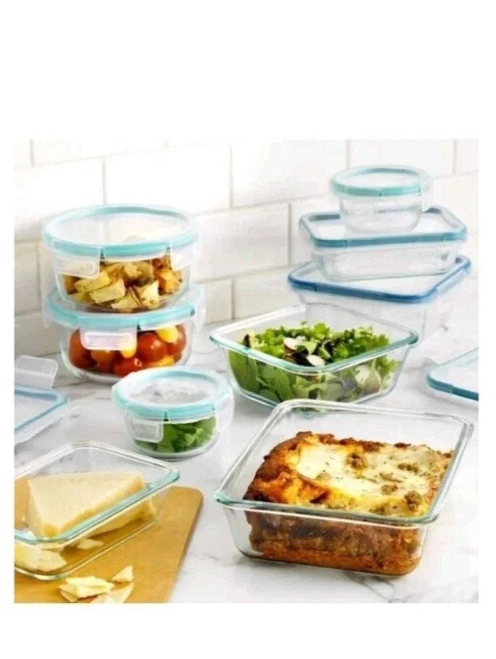 Snapware Pyrex 18-Piece Glass Food Storage Set